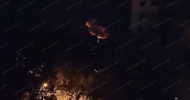 У тимчасово окупованому Донецьку вибухи й пожежа після атаки дронів