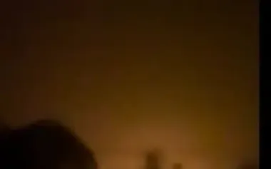 Drone attack on Ulyanovsk region of Russian Federation: substation on fire, area without power. VIDEO