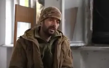 Fighter from 1st Separate Assault Regiment named after Dmytro Kotsiubailo, "Zhokei," on hand-to-hand fight with Russian: "I saw him lying by my embrasure. I had trophy knife...". VIDEO