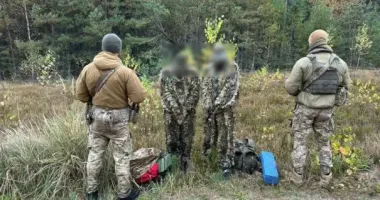 В Житомирской области пограничники задержали двух мужчин, которые пытались бежать в Беларусь