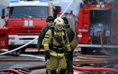 В Оренбурзі знову пожежа на газопереробному заводі