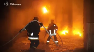 Russians hit heating and energy facilities in Chernihiv Oblast