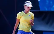 Українська тенісистка досягла найбільшого успіху на профі-турнірі