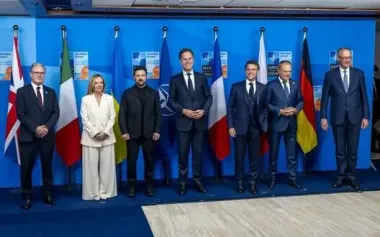We strongly support President Trump’s position that fighting should stop immediately, - European leaders’ statement