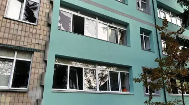Schools and kindergartens damaged in Kyiv due to Russian attack, some switching to remote learning