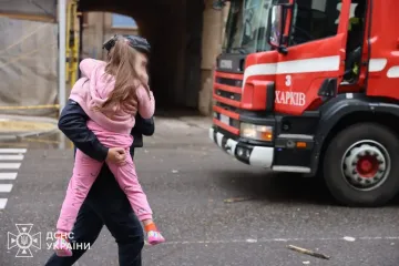 Прокуратура показала момент удара российского БпЛА по детскому саду в Харькове (видео)