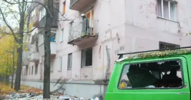 В Запорожье показали видео первых минут после ночного удара по жилому дому