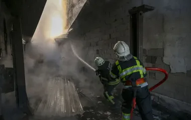 У Сумах вночі атакували залізничну станцію безпілотником