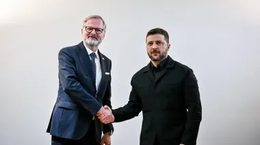 Czech Republic already assisting Ukraine in recovery from Russian attacks - Zelenskyy after meeting with Fiala