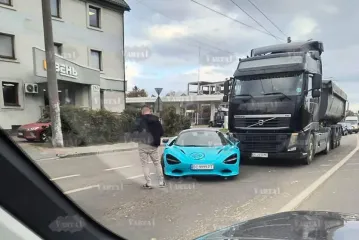 В Украине попал в ДТП 750-сильный суперкар McLaren стоимостью более 300 000 евро (фото)