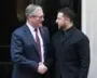 Zelenskyy arrives in London for meeting with European leaders
