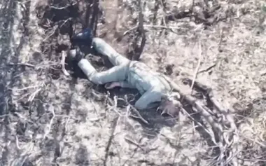 414th Brigade drones strike occupiers’ infantry. VIDEO