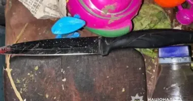На Хмельниччині жінка встромила ніж у співмешканця матері
