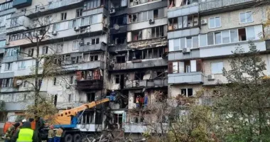 В Киеве количество пострадавших от атаки дронов возросло до 31