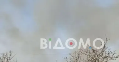 Взрыв в Кривом Роге: над городом поднялся столб дыма