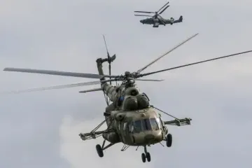 Росіяни могли втратити гелікоптер Ка-52 разом з екіпажем