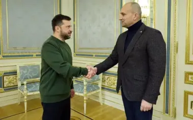 Defense projects and veteran policy: Zelenskyy meets with Croatian Defense Minister Anušić