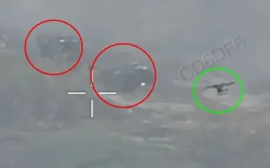 Enemy BTR-82A and six soldiers taken out: 33rd SMB repels assault near Volodymyrivka. VIDEO