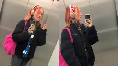 42 минуты страха: девушка застряла в лифте и услышала "адский" звук тревоги (видео)