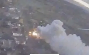 Five vehicles and "Grad" MLRS destroyed by drones of 413th Raid Regiment. VIDEO