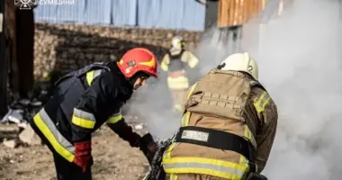 Росіяни атакували дроном Суми: виникла пожежа