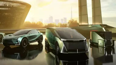 Lexus презентовал новые флагманы: шестиколесный минивэн, купе-кроссовер и микрокар (фото)