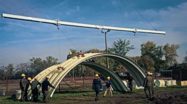 Польша строит стальные укрытия по новой технологии UBM: выдержат ли они атаку дронов РФ (фото)