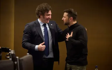 Зеленский пригласил президента Аргентины в Украину