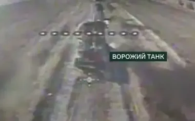 Two Russian tanks, Grad multiple rocket launcher and fifty occupiers taken out: combat performance by Phoenix UAV operators. VIDEO