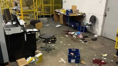 Customs Service: Explosion takes place at Ukrposhta customs post at Kyiv customs office, shipment intended for export from Ukraine