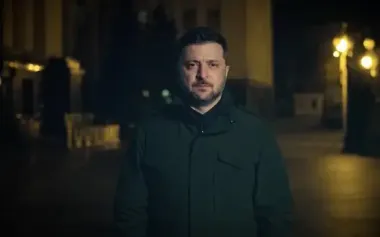 Russian bomb strike hits Sloviansk TPP, killing two — Zelensky. VIDEO