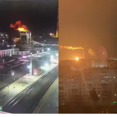 Дроны атаковали город Орел в России: очевидцы сообщают о "прилете" по местной ТЭЦ (фото, видео)