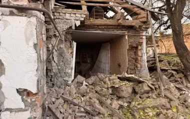 Russian forces attacked Nikopol, Synelnykove and Pavlohrad: one woman killed, two more people wounded. PHOTOS