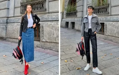 Яркие детали и элегантность: 3 модных лука бывшей Комарова, которые следует повторить