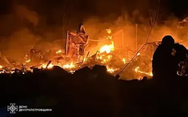 Number of victims of Russian strike on Dnipropetrovsk region has risen to 4: boys aged 11 and 14 were killed.. PHOTOS