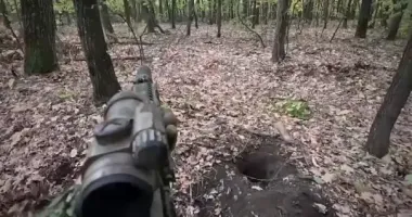 Прикордонники показала кадри бою на Донеччині, в якому ліквідували 13 окупантів