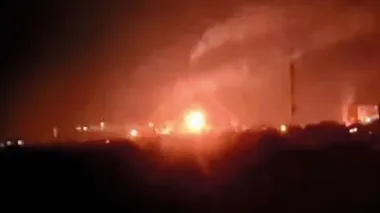 Ukrainian forces strike Saratov refinery and Russian military logistics facilities