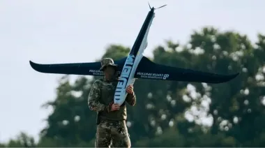Ukrainian drones hit Russian logistics in occupied Luhansk Oblast