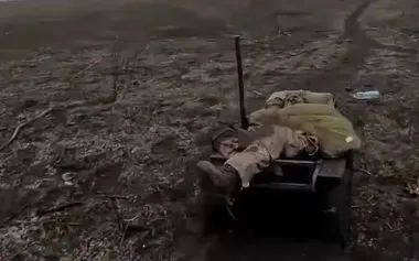 Drone operator "Hulk" uses Targan ground drone to rescue wounded soldier "Tsom-Tsom" in Zaporizhzhia region. VIDEO