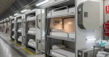 В Италии бывшие тоннели метро переоборудовали в зимние приюты для бездомных