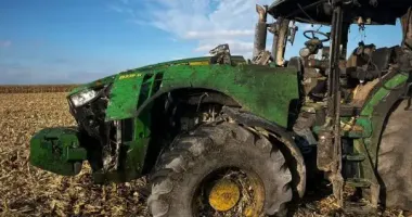 На Чернігівщині двоє фермерів загинули через детонацію російського БПЛА