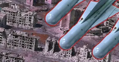 РФ в октябре сбросила на Украину рекордное количество КАБов