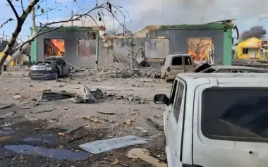 Russia attacked Nikopol and Synelnykove districts: two people were killed and four wounded in Pokrovsk community, and nine people were injured in Mykolaiv community.. PHOTOS