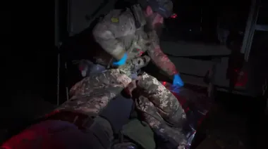 Роботизированный комплекс спас бойца после 33 дней с тяжелым ранением и турникетом после 33 дней