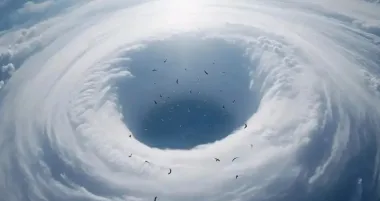 ИИ создал снимок урагана "Мелисса", где птицы размером с футбольное поле: ученые обеспокоены