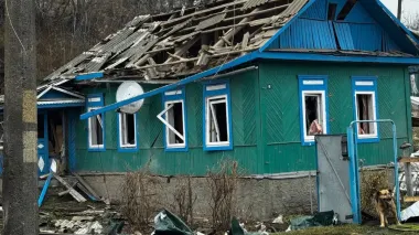 Russians attack Novhorod-Siversky in Chernihiv region