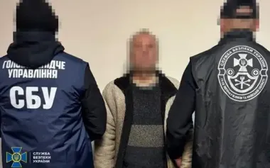 SSU detained Russian agent who was coordinating Russian strikes on Kyiv’s energy infrastructure. PHOTOS