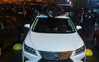 У Києві чоловік возив "Шахед" на даху авто: реакція поліції