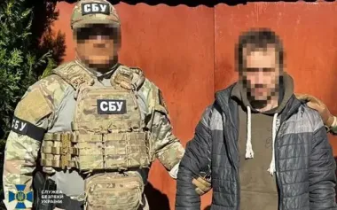 SSU detained another FSB agent who coordinated Russian strikes on Kramatorsk. PHOTO