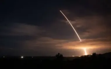 U.S. conducts test launch of intercontinental ballistic missile without nuclear warhead. VIDEO